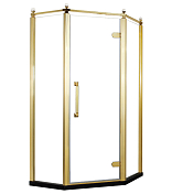 Душевой уголок Azario Ontario AZNBB3231900GOLD , изображение 1
