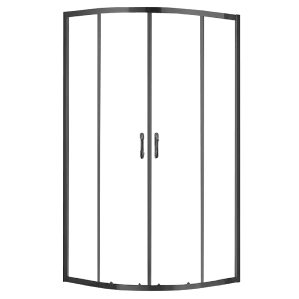 Душевой уголок Azario Milton AZND2142900Black , изображение 1