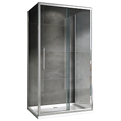 Фото Душевой уголок Abber Schwarzer Diamant AG30170H-S100-S100 170x100