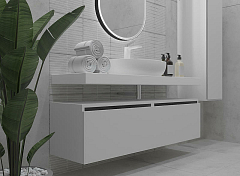Изображение Тумба Armadi Art Flat 120 белая Тумба Armadi Art Flat 120 белая , изображение 3