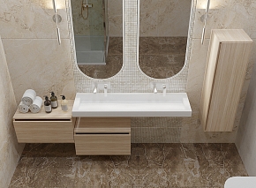 Фото Тумба Armadi Art Flat 60 дуб светлый