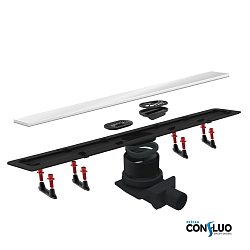 Фото Душевой лоток Pestan Confluo Frameless Line 13701215 85 см
