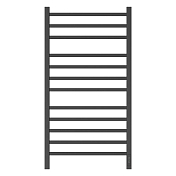 Изображение Полотенцесушитель электрический Point Вега П12 50x100 черный Полотенцесушитель электрический Point Вега П12 50x100 черный , изображение 1