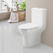 Унитаз-компакт BelBagno Lounge безободковый , изображение 9