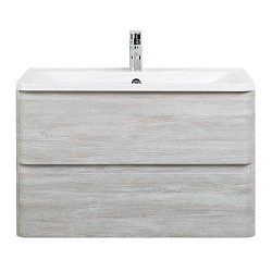 Фото Тумба под раковину BelBagno Albano 80 подвесная, rovere vintage bianco
