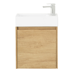 Фото Тумба под раковину BelBagno Kraft Mini 50 R подвесная, rovere nebrasca nature