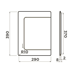 Фото Разделочная доска Omoikiri CB-BASIC-370-WD