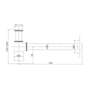 Сифон для раковины Abber AF0032 , изображение 2
