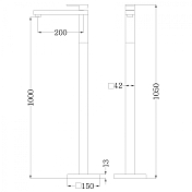 Смеситель Abber Daheim AF8241G для раковины , изображение 6