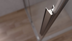 Фото Душевой уголок Kolpa San Polaris Fold Q 80х80 см silver