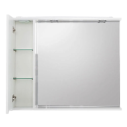 Фото Зеркало-шкаф BelBagno Marino SPC-800/750-1A-BL-P-L левый