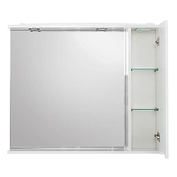 Фото Зеркало-шкаф BelBagno Marino SPC-800/750-1A-BL-P-R правый