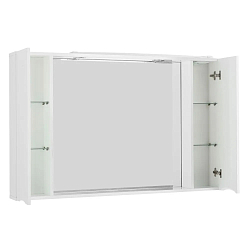 Фото Зеркало-шкаф BelBagno Marino SPC-1200/750-2A-BL-P