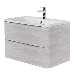 Фото Тумба под раковину BelBagno Acqua 90 подвесная, rovere vintage bianco