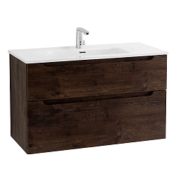 Фото Тумба под раковину BelBagno Etna H-60 100 подвесная, rovere moro