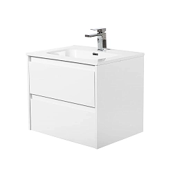 Фото Тумба под раковину BelBagno Kraft 60 подвесная, bianco opaco