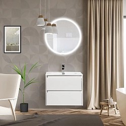 Фото Тумба под раковину BelBagno Kraft 70 подвесная, bianco opaco