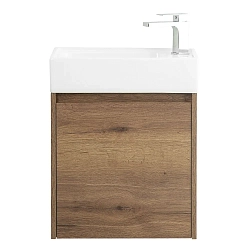 Фото Тумба под раковину BelBagno Kraft Mini 50 R подвесная, rovere tabacco