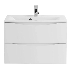 Фото Тумба под раковину BelBagno Marino 65 подвесная, bianco lucido
