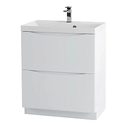 Фото Тумба под раковину BelBagno Marino 70 напольная, bianco lucido