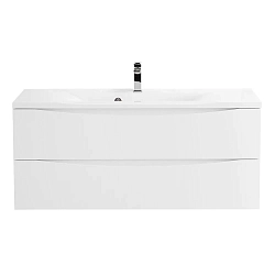 Фото Тумба под раковину BelBagno Marino 120 подвесная, bianco opaco