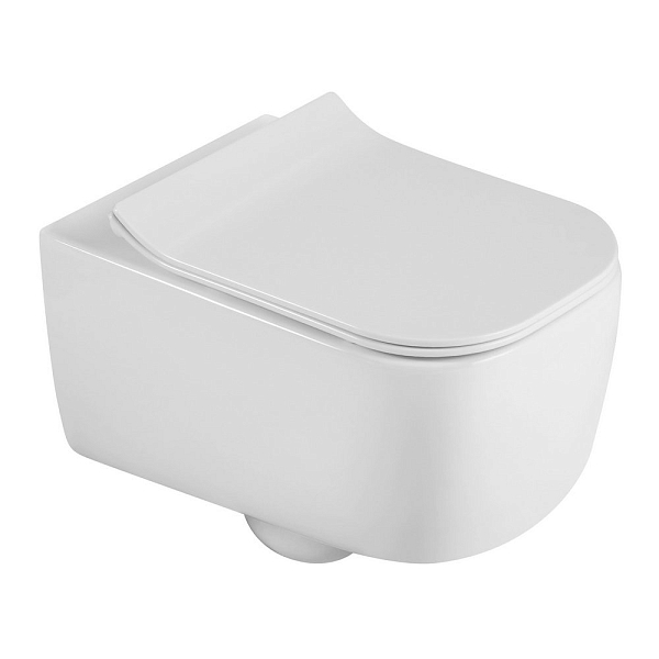Унитаз подвесной Black&White Universe W-730 , изображение 1