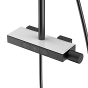 Душевая стойка Black&White Universe UK5010В , изображение 5