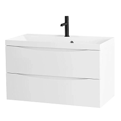 Фото Тумба под раковину BelBagno Marino 90 подвесная, bianco lucido