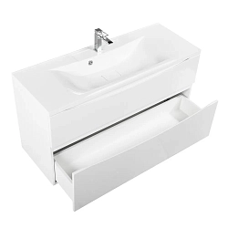 Фото Тумба под раковину BelBagno Marino-H60 120 подвесная, bianco lucido