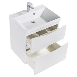 Фото Тумба под раковину BelBagno Marino-H60 60 bianco lucido