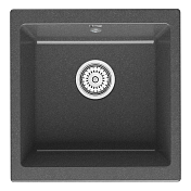 Изображение Мойка кухонная Point Бату 45 PN3008GR графит Мойка кухонная Point Бату 45 PN3008GR графит , изображение 1
