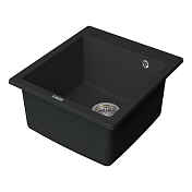 Изображение Мойка кухонная Point Моко 47 PN3006B черная Мойка кухонная Point Моко 47 PN3006B черная , изображение 2