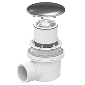 Изображение Сифон для поддона RGW Velplex QYD-06 хром Сифон для поддона RGW Velplex QYD-06 хром , изображение 2