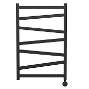 Изображение Полотенцесушитель электрический Point Феникс П7 PN15158BE 50x80 черный Полотенцесушитель электрический Point Феникс П7 PN15158BE 50x80 черный , изображение 1