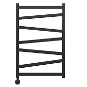 Изображение Полотенцесушитель электрический Point Феникс П7 PN15158BE 50x80 черный Полотенцесушитель электрический Point Феникс П7 PN15158BE 50x80 черный , изображение 2