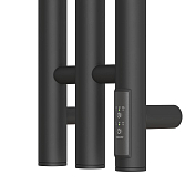 Изображение Полотенцесушитель электрический Point Деметра П3 12x120 черный Полотенцесушитель электрический Point Деметра П3 12x120 черный , изображение 3