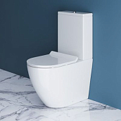 Унитаз-компакт BelBagno Sfera-R BB2141CPR/BB865SC безободковый , изображение 12