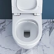 Унитаз-компакт BelBagno Sfera-R BB2141CPR/BB865SC безободковый , изображение 14
