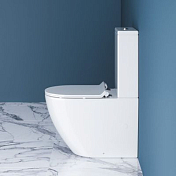 Унитаз-компакт BelBagno Sfera-R BB2141CPR/BB865SC безободковый , изображение 11