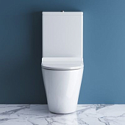 Унитаз-компакт BelBagno Sfera-R BB2141CPR/BB865SC безободковый , изображение 10