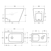Изображение Биде напольное BelBagno Ardente-R BB003B Биде напольное BelBagno Ardente-R BB003B , изображение 6