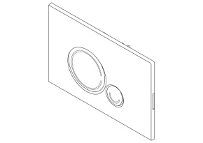 Фото Кнопка смыва BelBagno Sfera BB017-SR-NERO.M черный