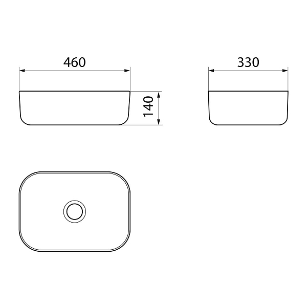Раковина Point Веста PN43701WB 46 см , изображение 4