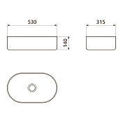 Раковина Point Виктория PN43061 53 см , изображение 5