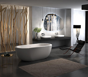 Фото Акриловая ванна BelBagno BB13-1800 180х86