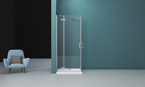 Фото Душевой уголок BelBagno Kraft A-22-120-C-Cr