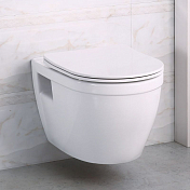 Изображение Унитаз подвесной BelBagno Loto BB070CHR/SC безободковый Унитаз подвесной BelBagno Loto BB070CHR/SC безободковый , изображение 11