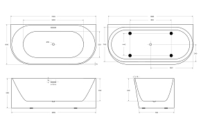 Фото Акриловая ванна BelBagno BB412-1700-800 170х80