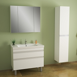 Фото Тумба под раковину Dreja Grace Plus 90 белый глянец