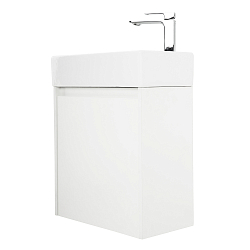 Фото Тумба под раковину BelBagno Kraft Mini 50 L подвесная, bianco opaco